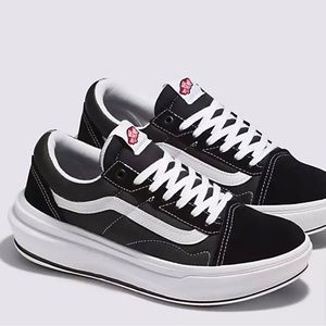NWT Vans Old Skool Overt Wm Sz 7 Black
